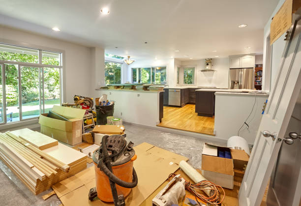 Professional Kitchen Island Installation technician working in Hudson, FL